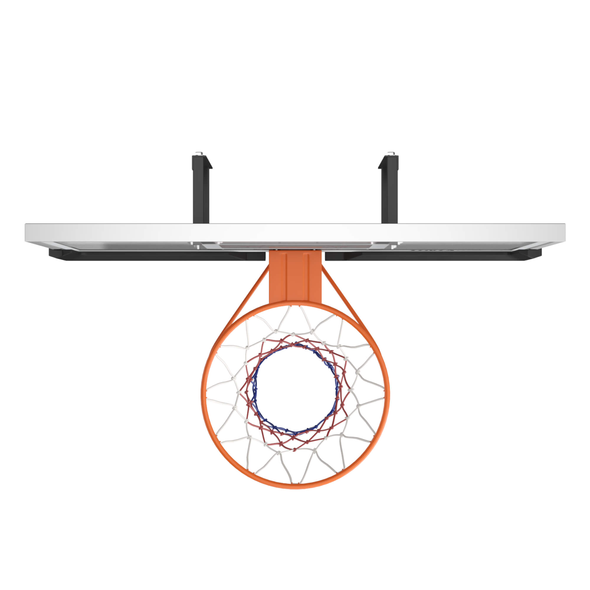 Баскетбольный щит UNIX line из поликарбоната в стальной раме B-Backboard Square диаметр кольца R45 - фото 12