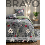 Комплект постельного белья BRAVO Ноида двуспальный 4 предм.