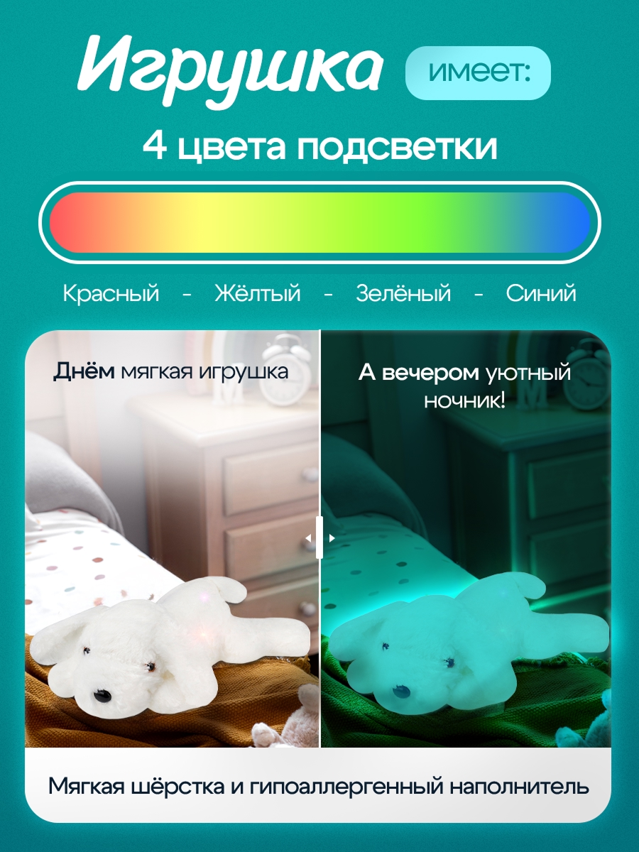 Мягкая игрушка Рыжий кот собачка - фото 2