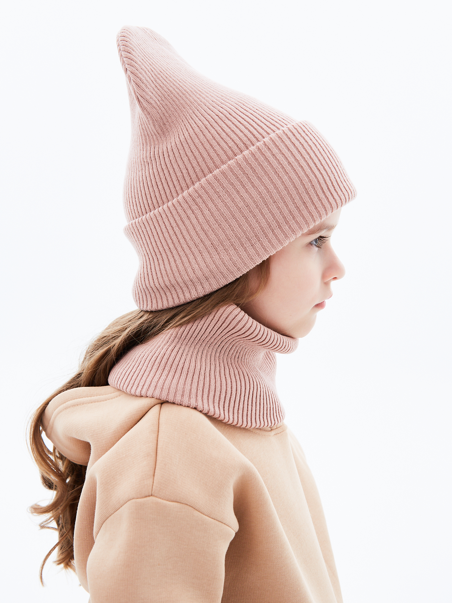 Шапка и снуд KUBRIO KU-H-72-lopataG-Coffee - фото 11