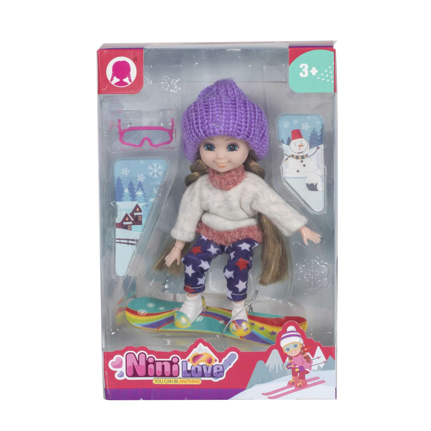 Кукла модельная . Зимние виды спорта в ассортименте - фото 2