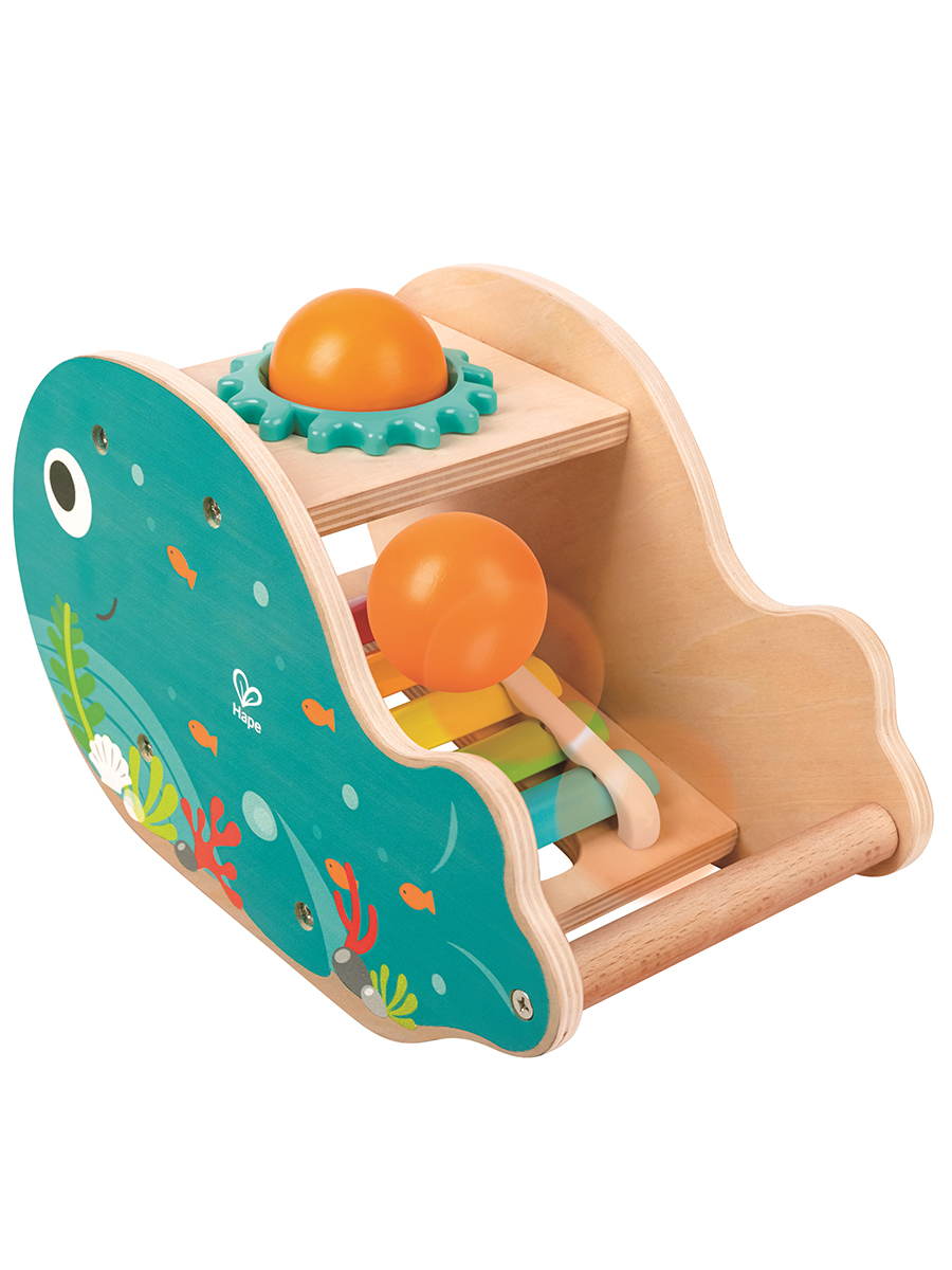Игрушка музыкальная Hape Китёнок ксилофон - фото 3