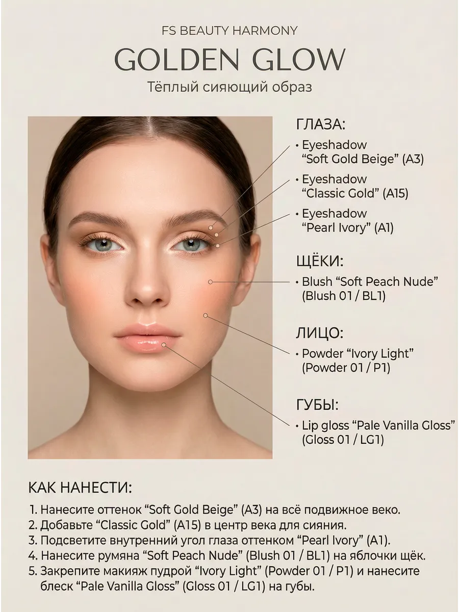 Подарочный набор декортивной косметики FS Beauty De Lux - фото 12