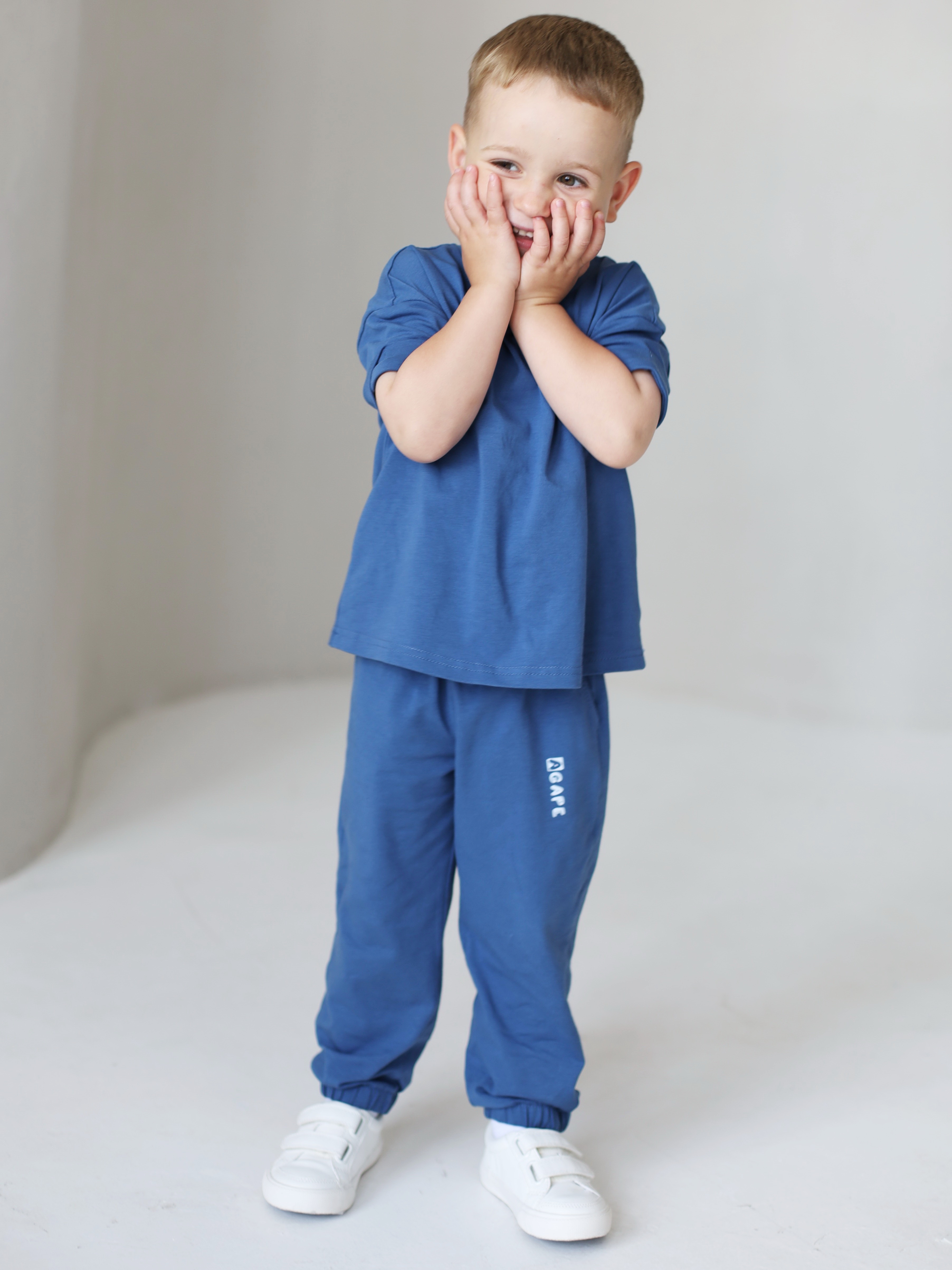 Костюм Агапэ 8017_джинсовый - фото 4