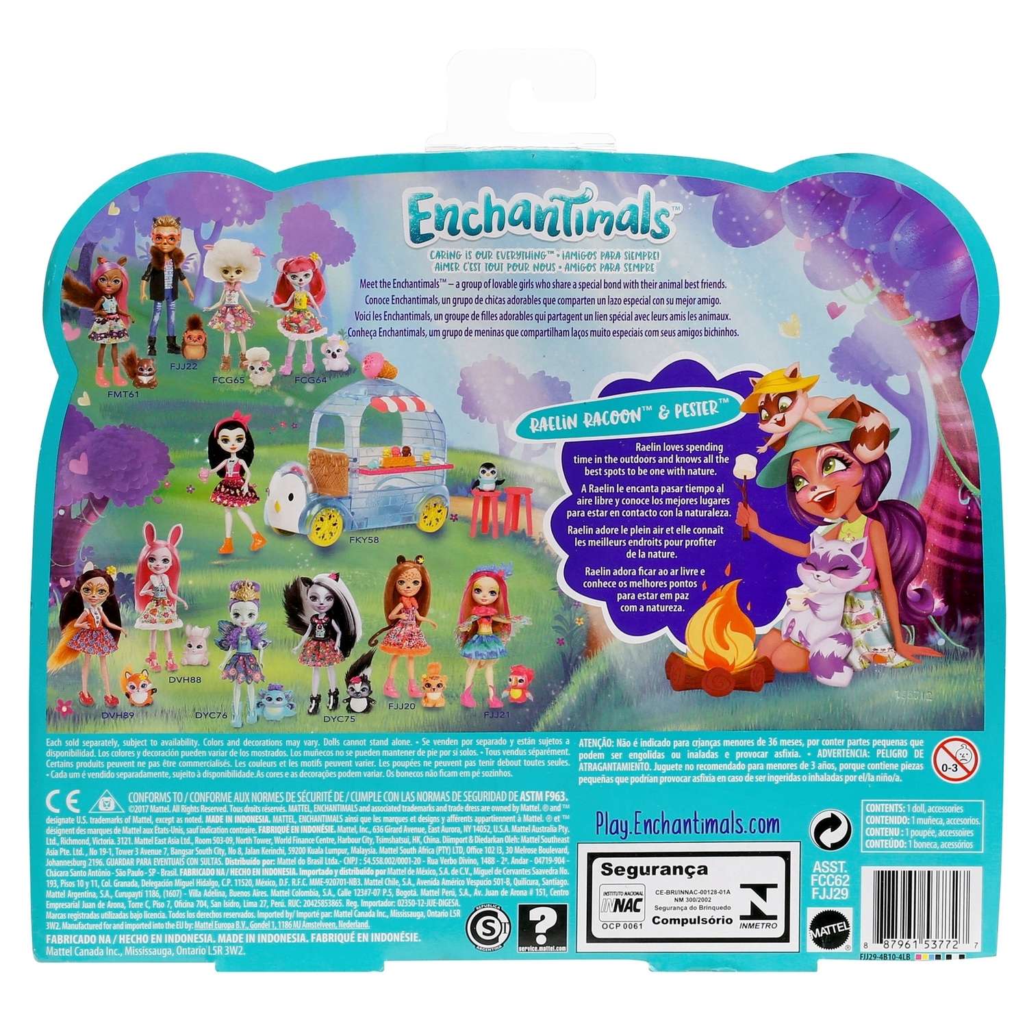 Кукла модельная Enchantimals FCC62 - фото 4