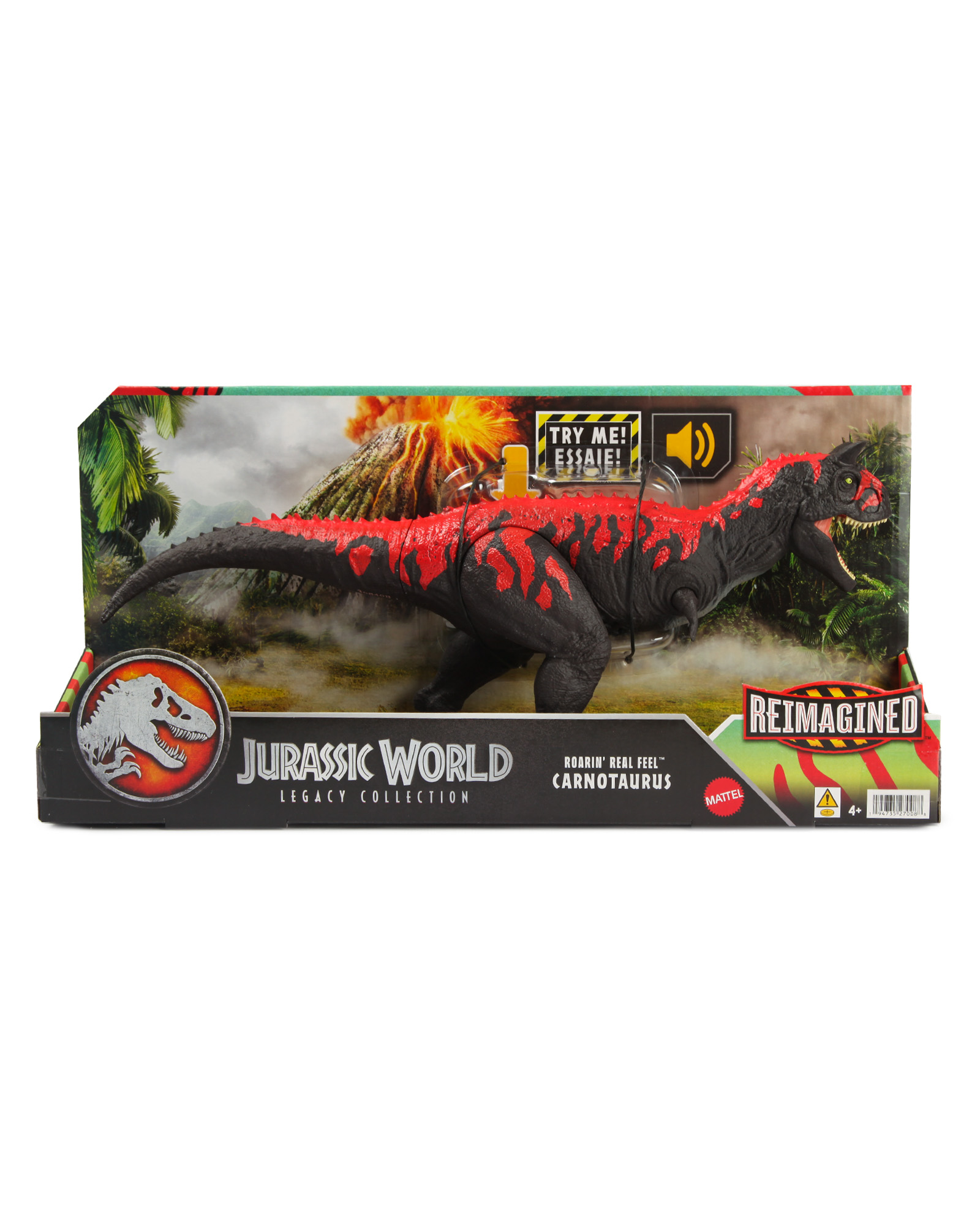 Фигурка Jurassic World ревущий Карнотавр - фото 5