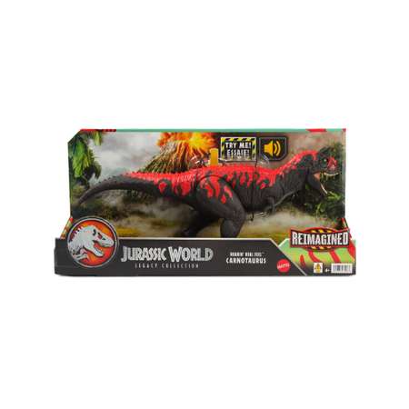 Фигурка Jurassic World ревущий Карнотавр