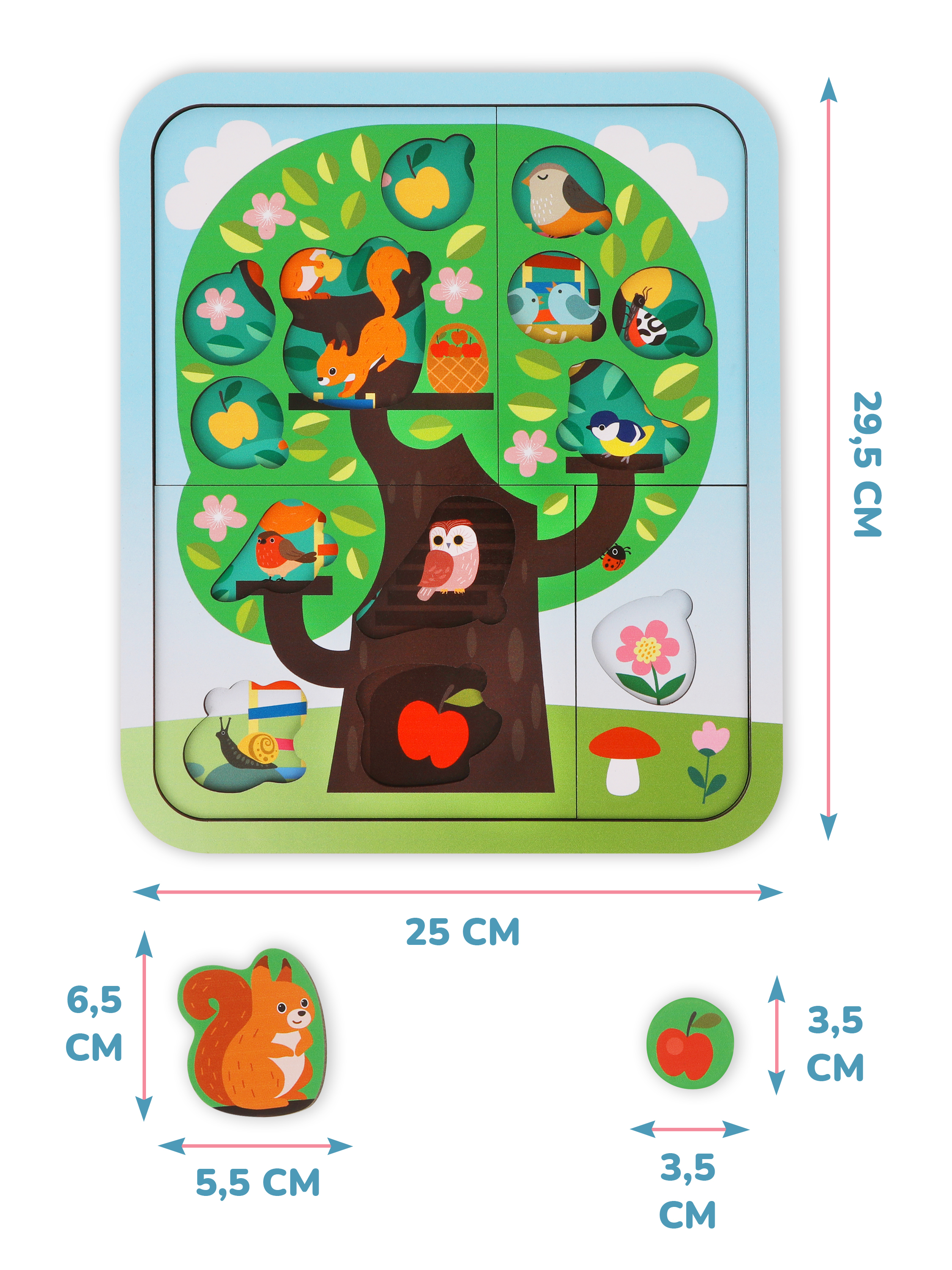 Пазл Mapacha Удивительное дерево деревянный - фото 7