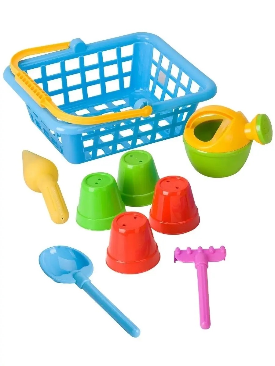 Песочный набор Hualian Toys 8 шт. - фото 4