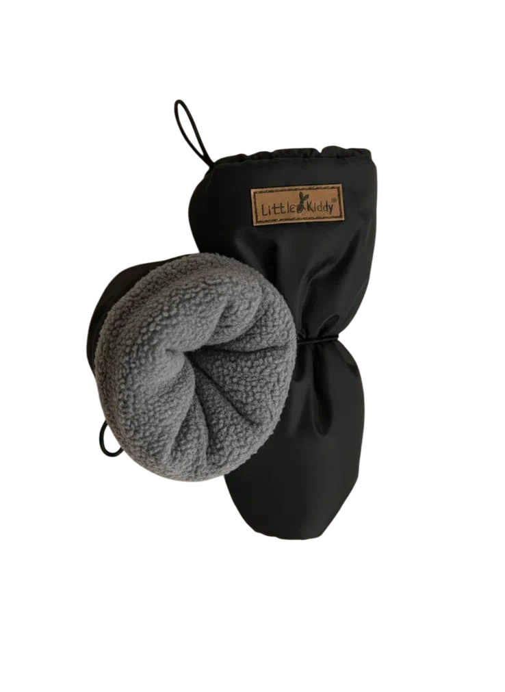 Варежки LittleKiddy varegkiчерные - фото 2
