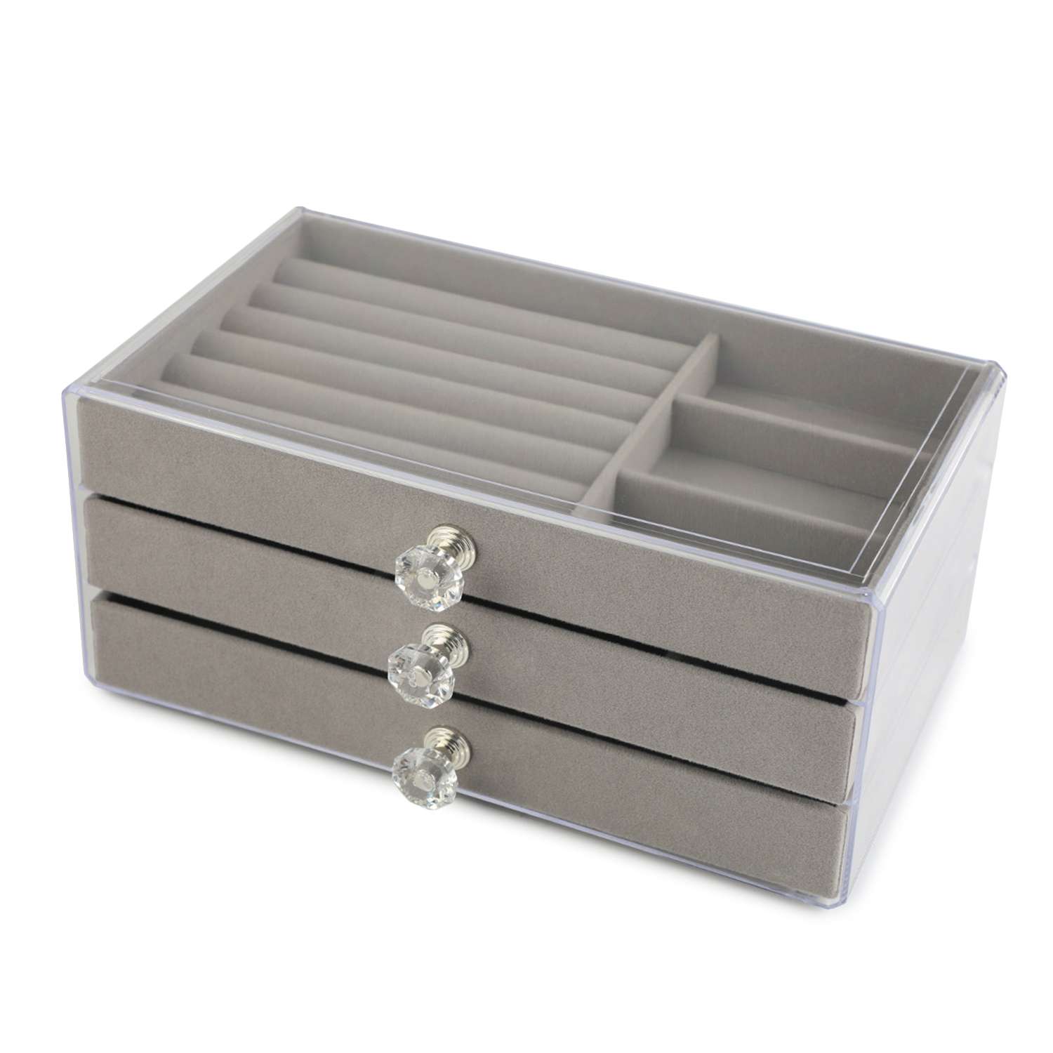 Шкатулка для украшений ё кристаллы в ассортименте - фото 5