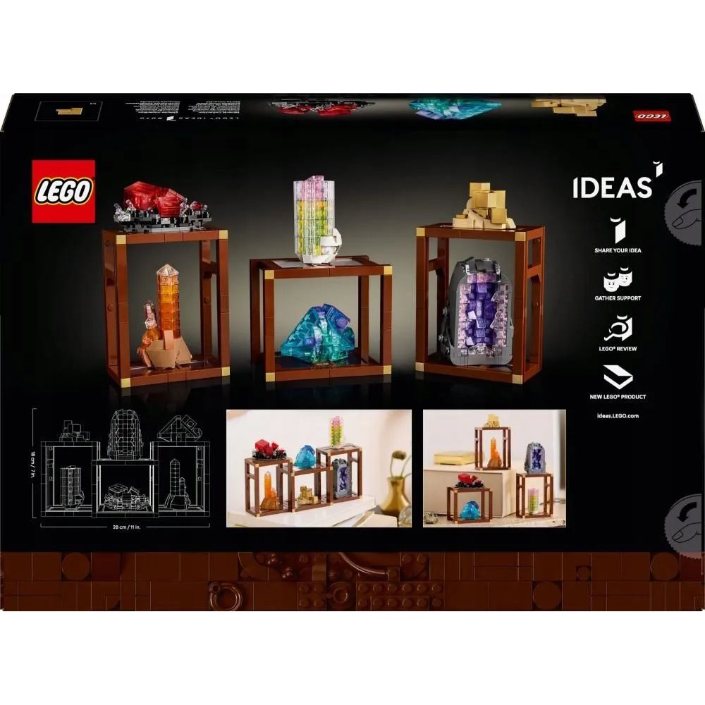 Конструктор LEGO Ideas Коллекция минералов 880 дет. - фото 4