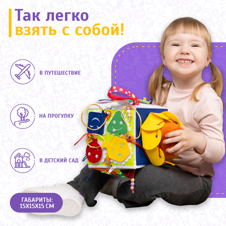Игрушка Evotoys бизиборд