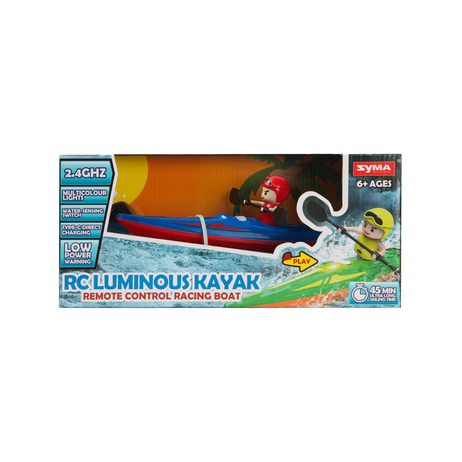 Катер РУ Rastar RC Aqua Glow Kayak - фото 7