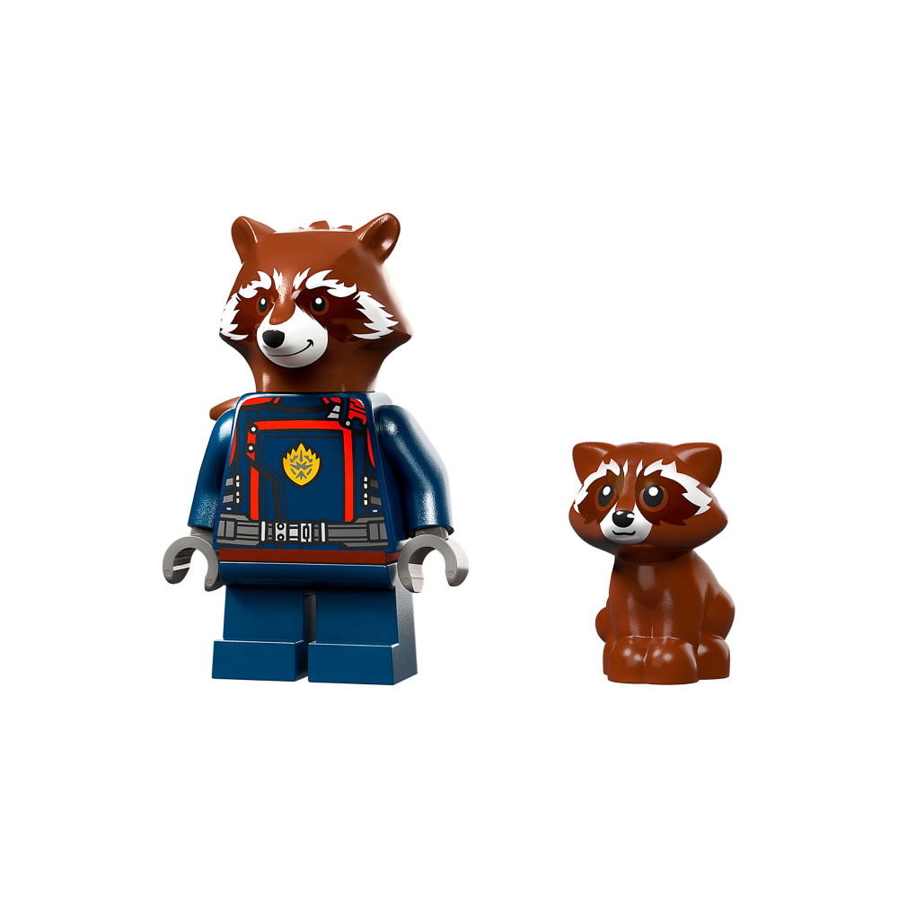 Конструктор LEGO Marvel Super Heroes Звездолёт малыша Ракеты 76254 900 дет. - фото 5