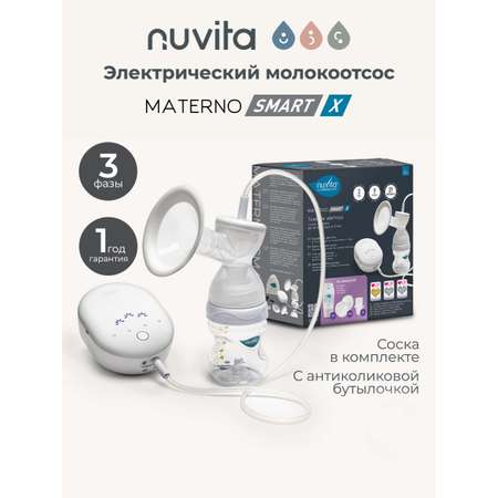 Молокоотсос электрический Nuvita Materno Smart X