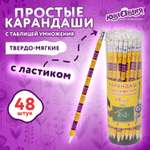 Карандаши чернографитные Юнландия 8 шт.