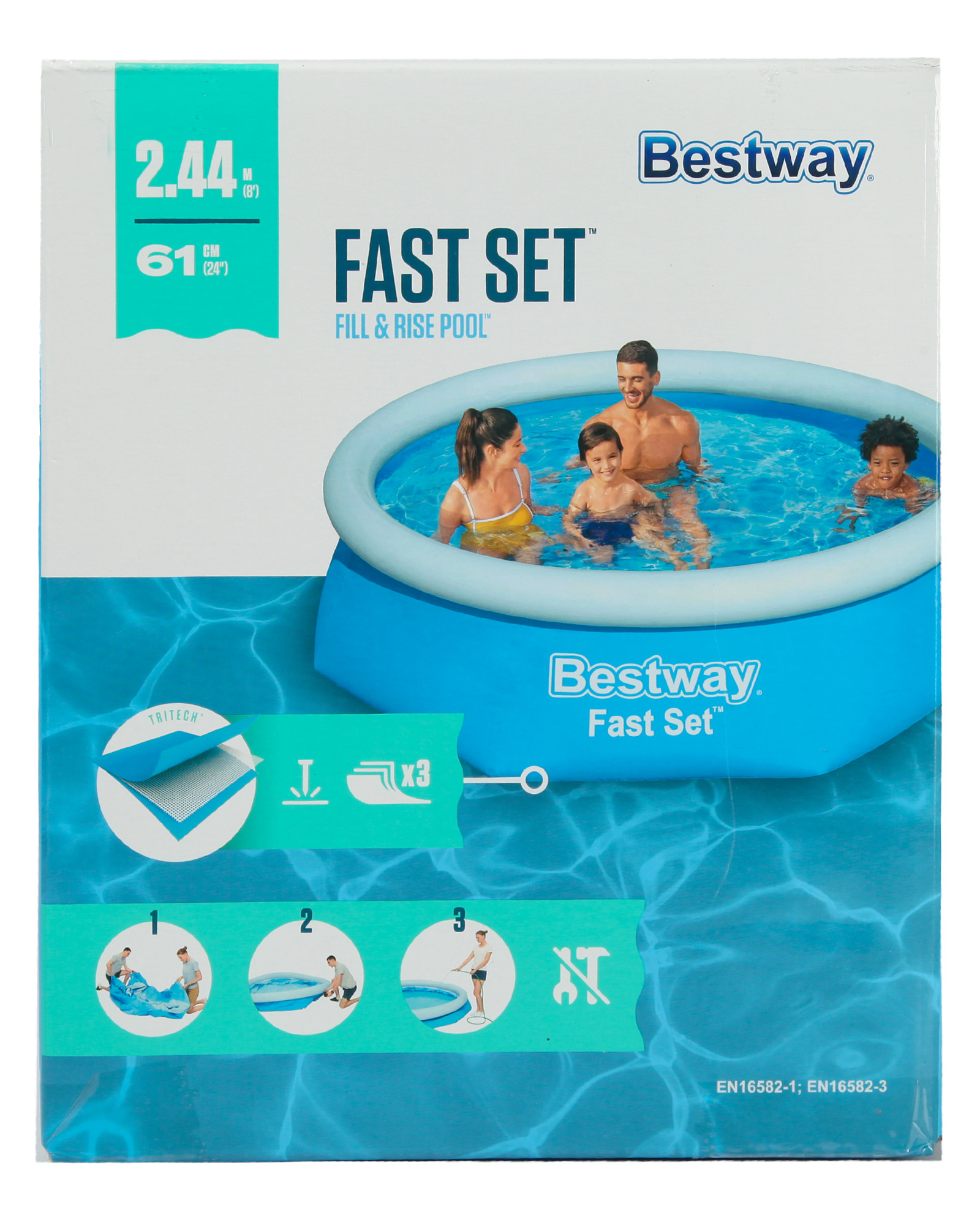 Бассейн Bestway Фаст Сэт - фото 3