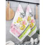 Комплект полотенец кухонных Wellness Леди Рэбит Набор_2