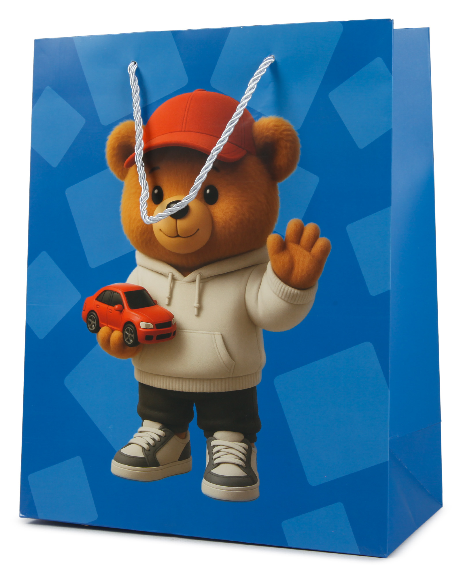 Пакет подарочный Attivio Мишка 26*32*12 - фото 1