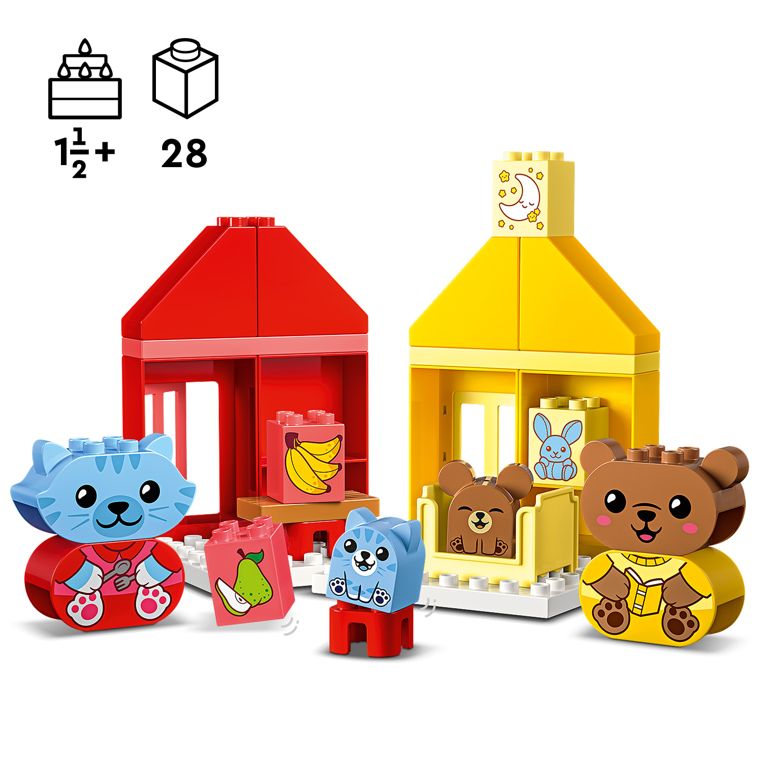 Конструктор LEGO DUPLO Ежедневные занятия Еда и сон - фото 5