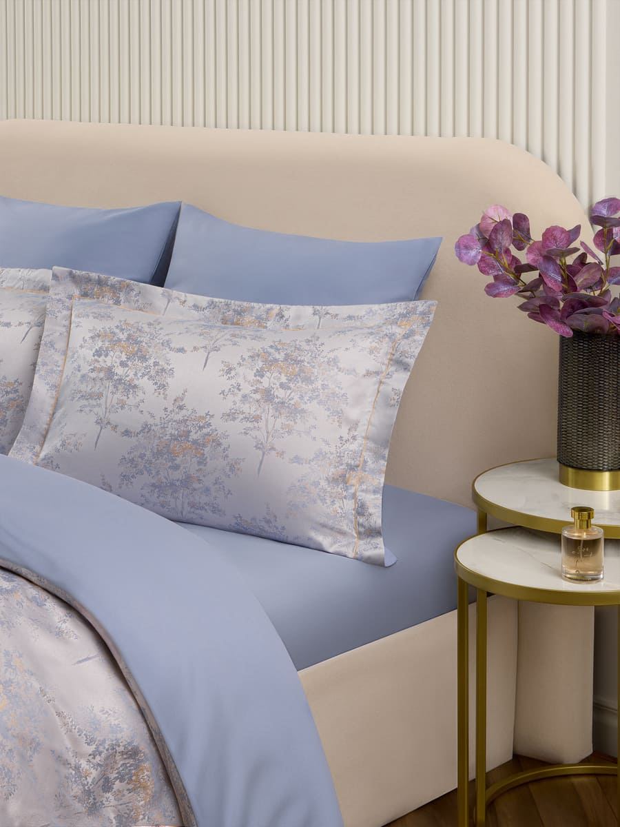 Комплект постельного белья ARYA Foggy семейный 7 предм. - фото 2