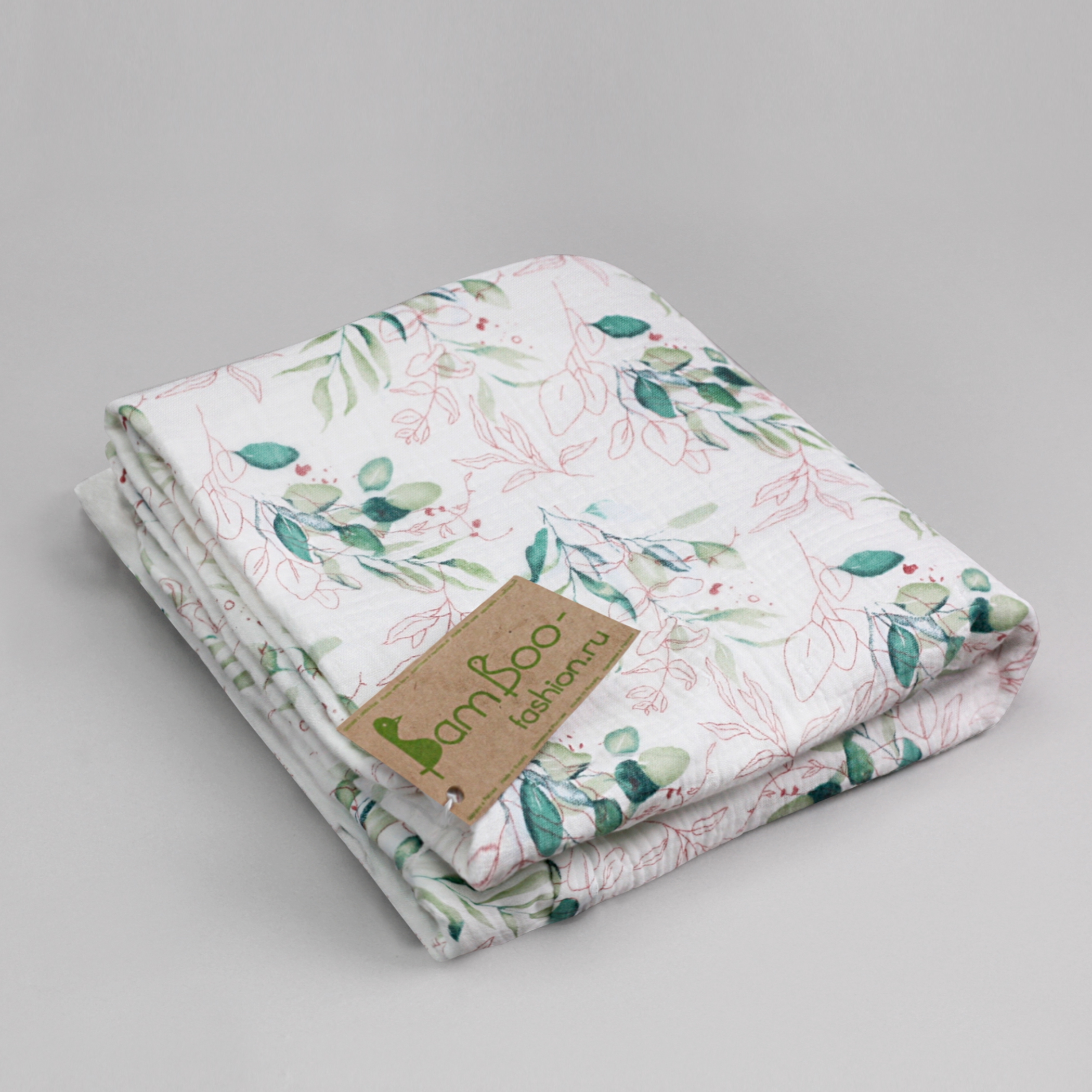 Полотенце уголок Фабрика Бамбук с капюшоном (уголком) 98 x 98 см - фото 1