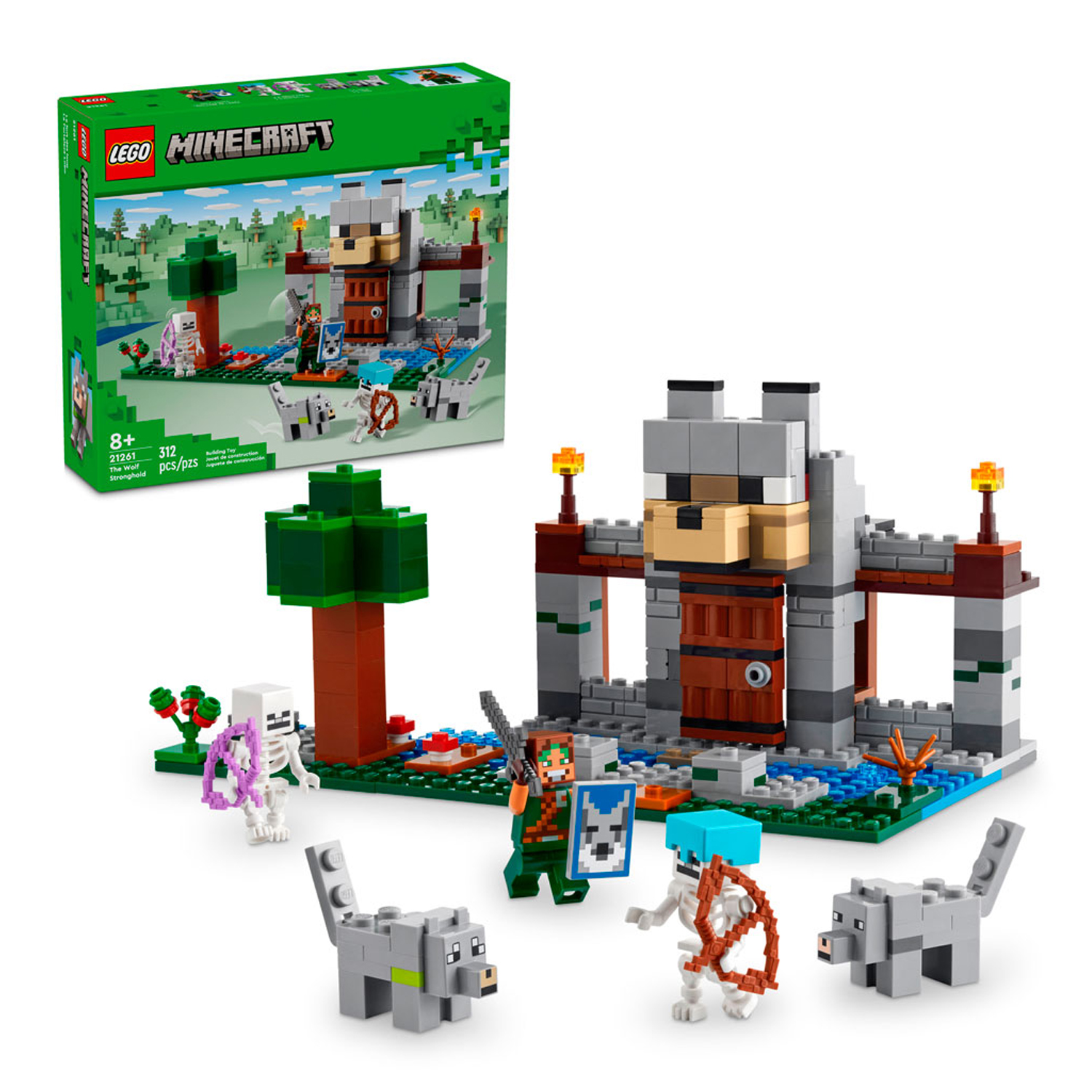 Конструктор LEGO Minecraft блочный - фото 1