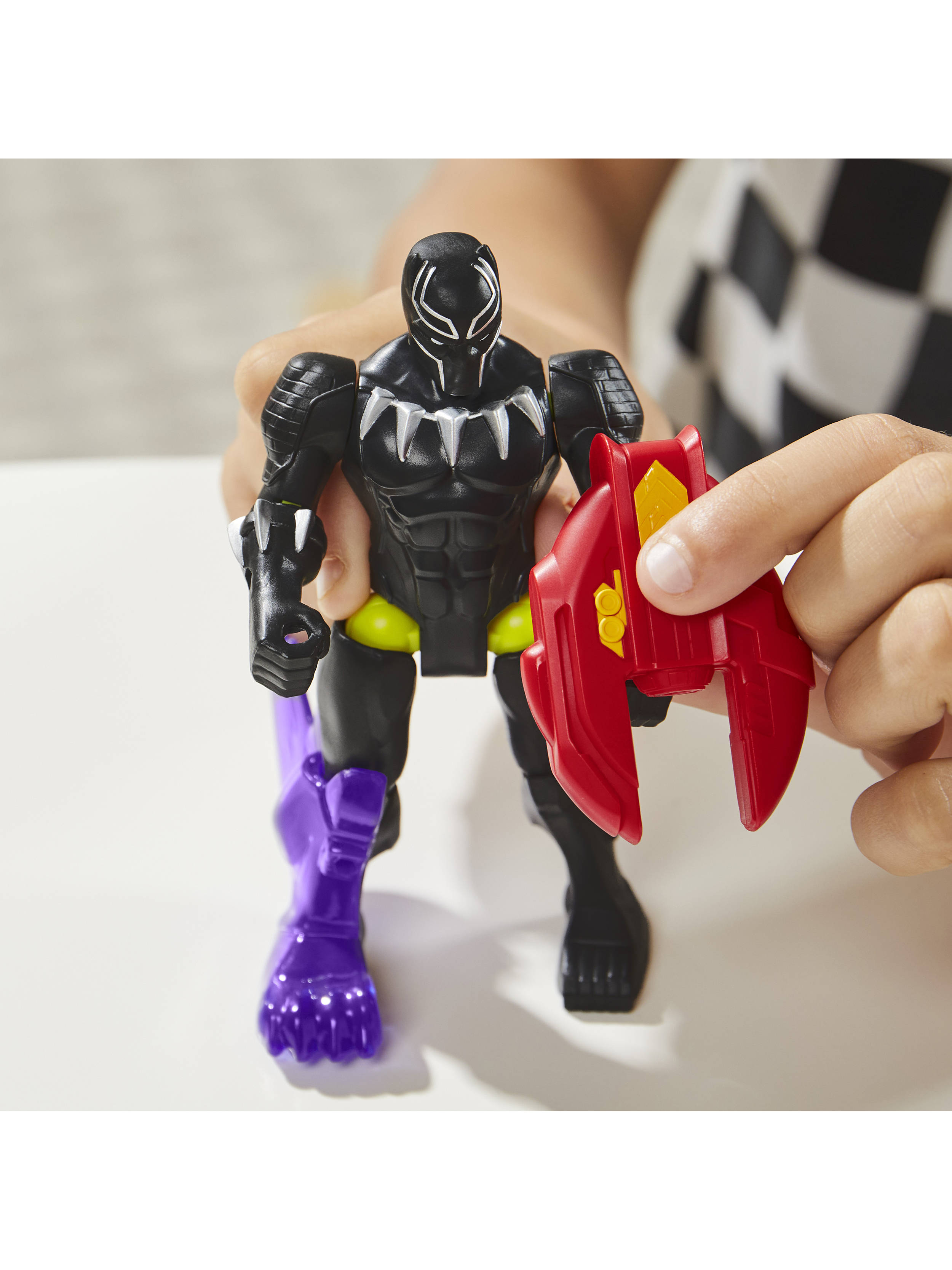 Фигурка Hasbro Делюкс MixMashers BlackPanther - фото 14