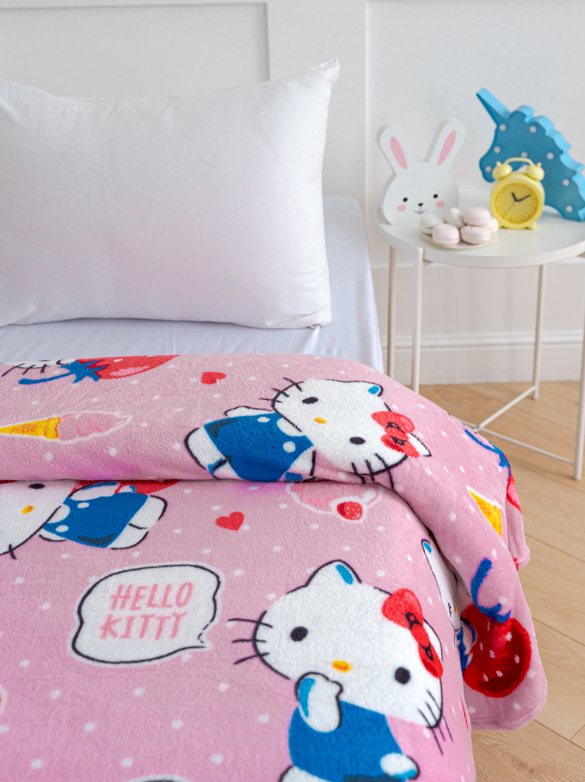 Плед детский Павлинка Аэро Софт Hello Kitty Клубнички р. 150*200 - фото 8