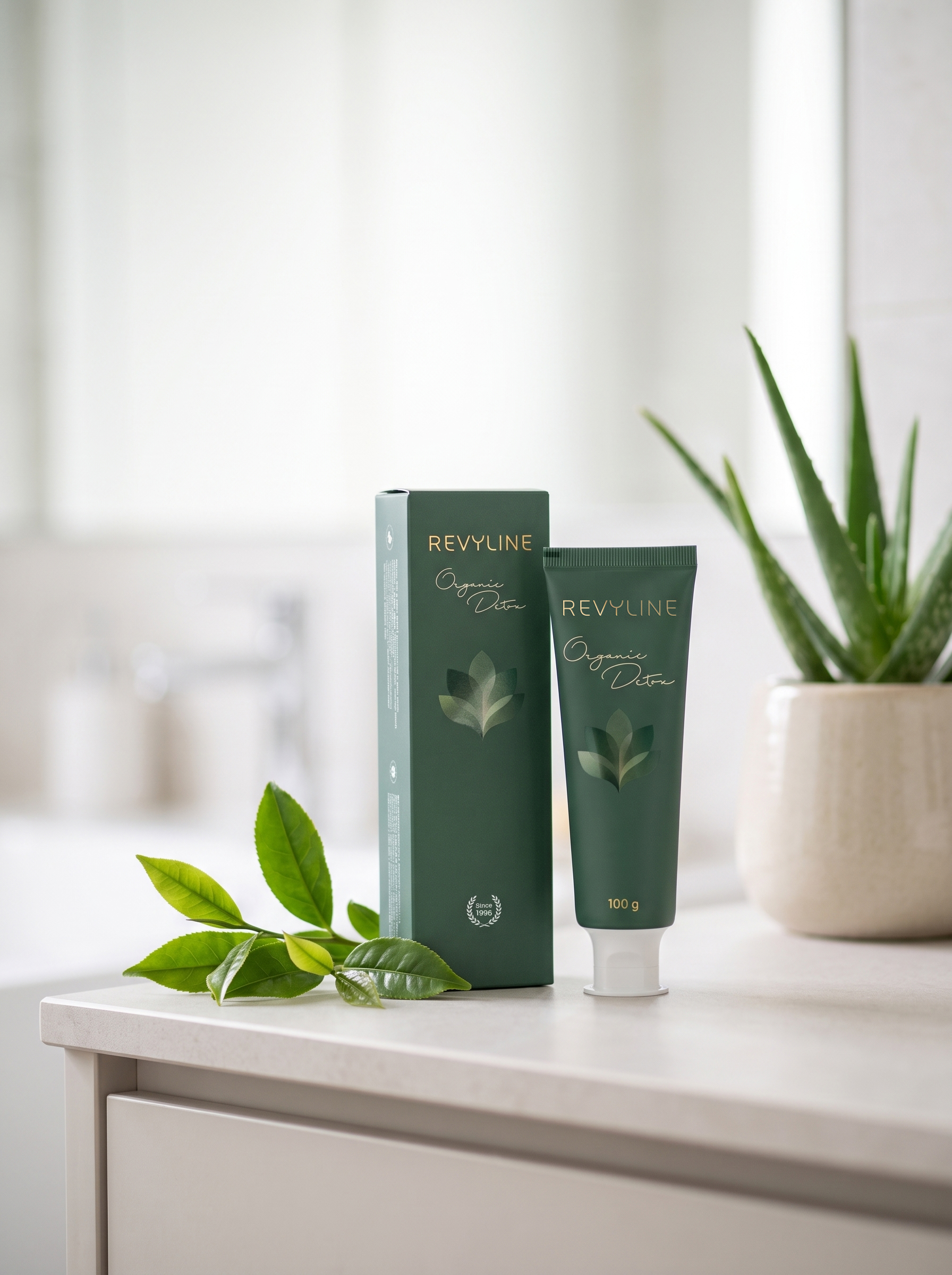 Зубная паста Revyline с фтором Травяной Organic Detox 100 г - фото 2