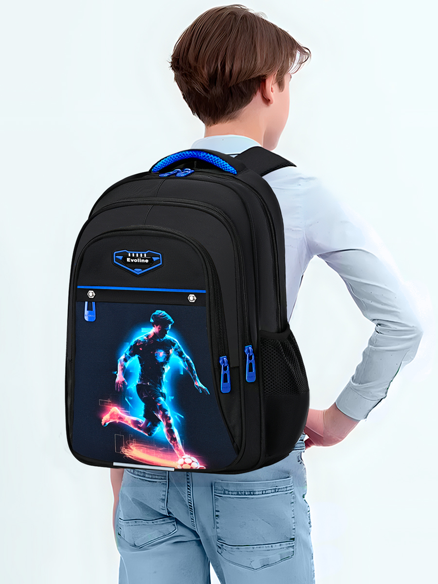 Ранец Evoline EVO-1025-footballer-41 - фото 13