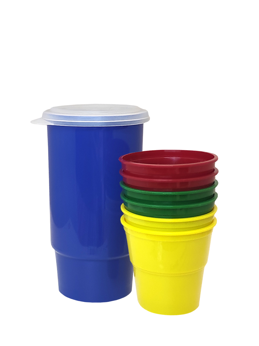 Набор посуды Solaris 6 стаканов 0.1л в контейнере - фото 9