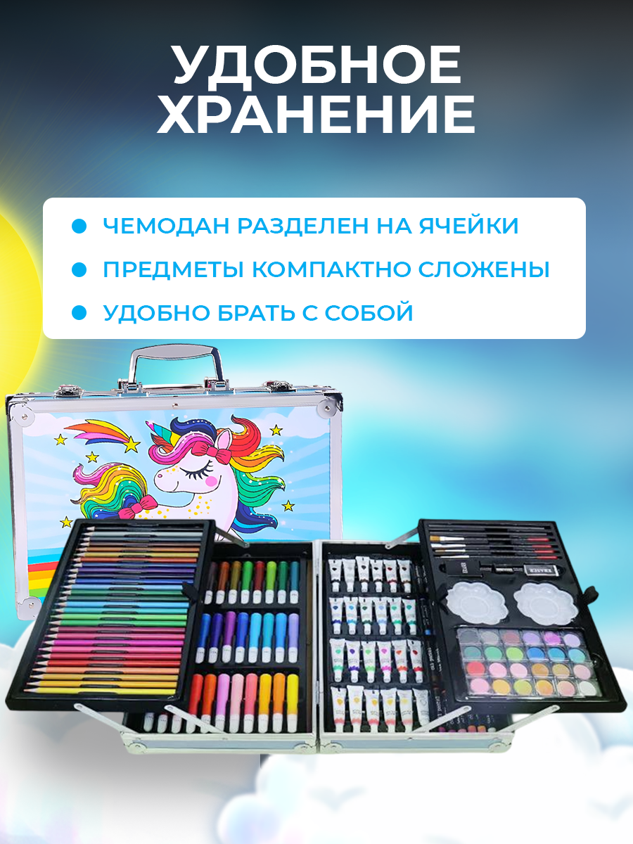 Набор для рисования LABI 147 шт. - фото 5