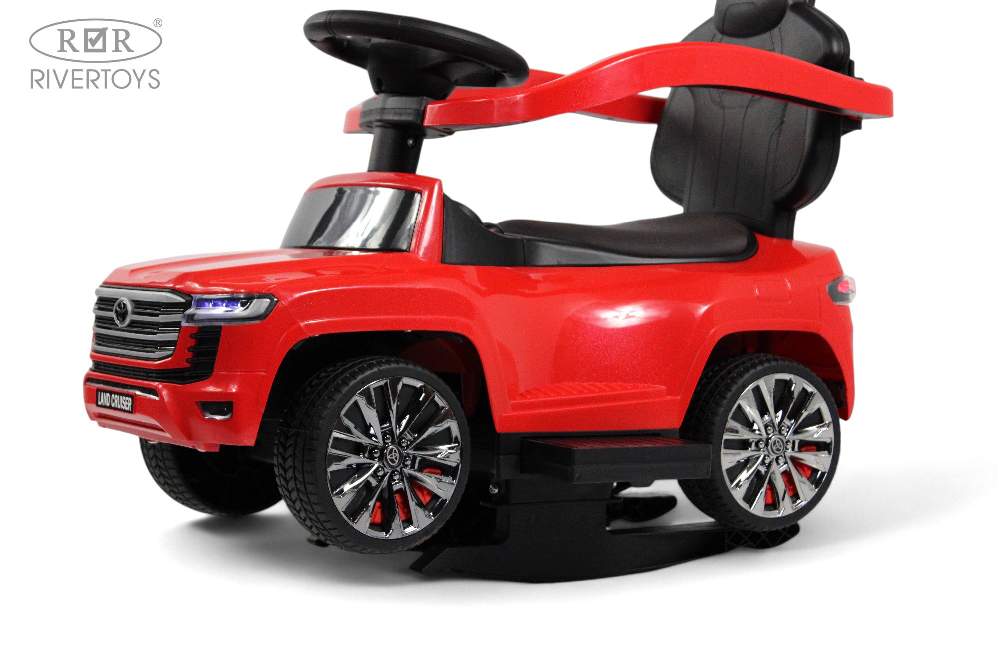 Электромобиль RIVERTOYS Toyota Z002ZZ-A-RED С пультом ДУ - фото 5