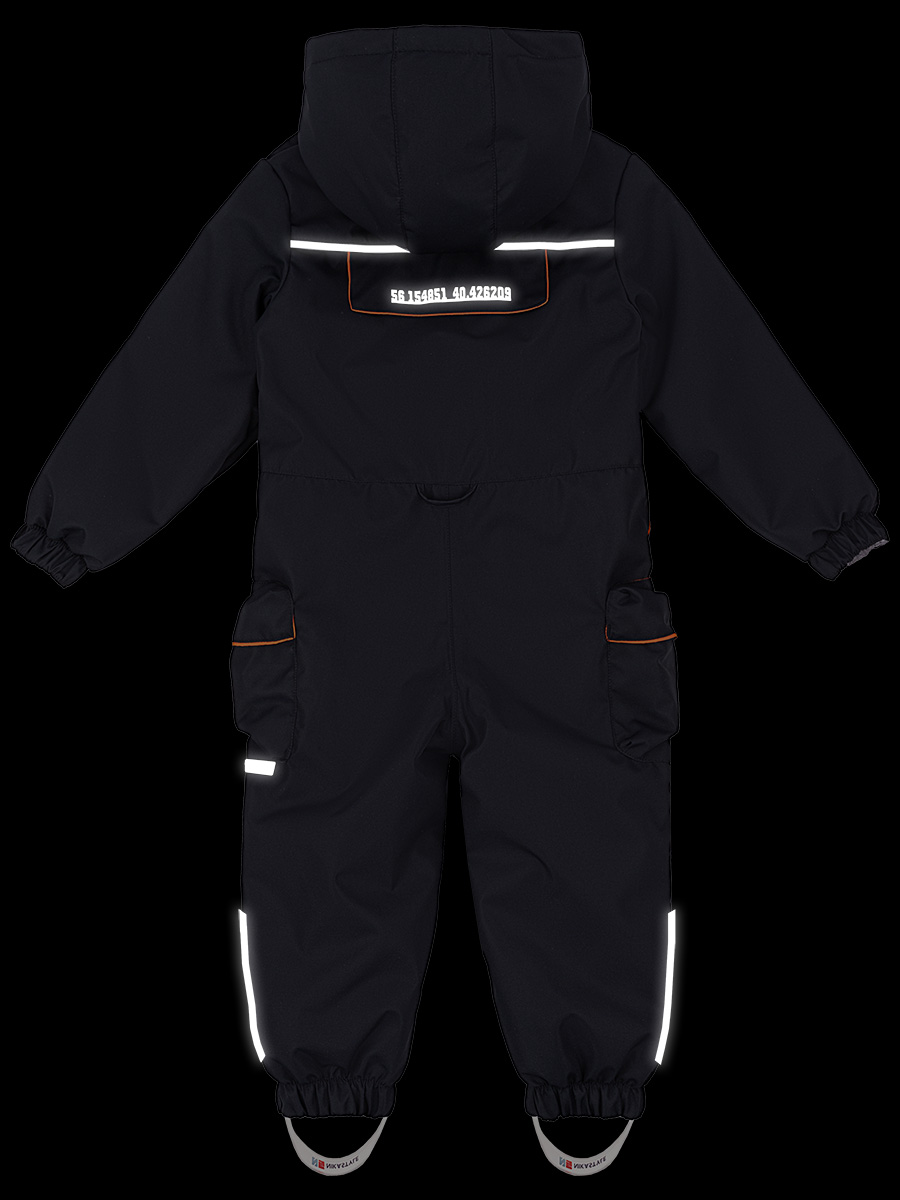 Комбинезон NIKASTYLE 8м1924 черный/хурма - фото 11