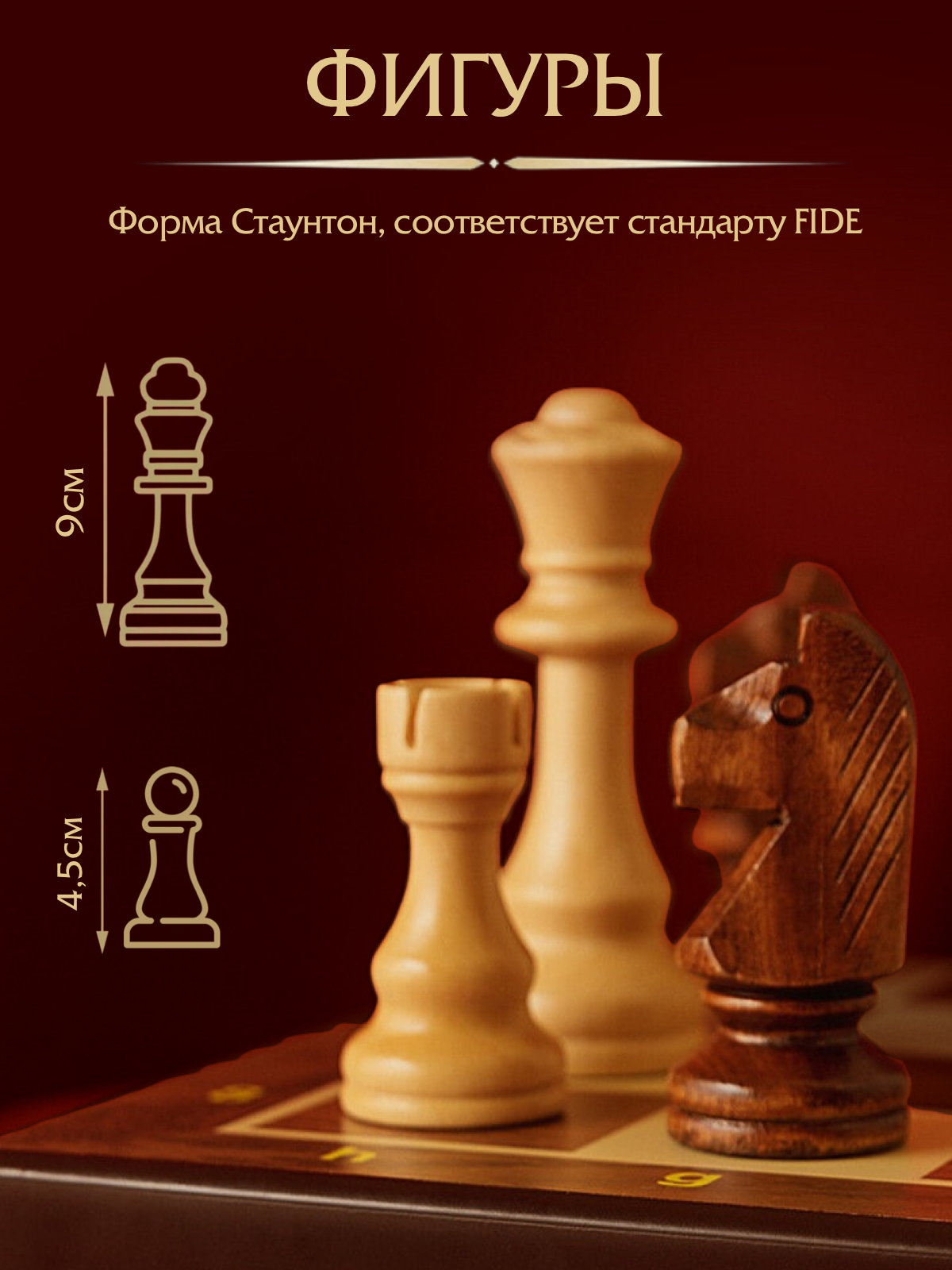 Настольная игра KINGSIDE Шахматы - фото 7