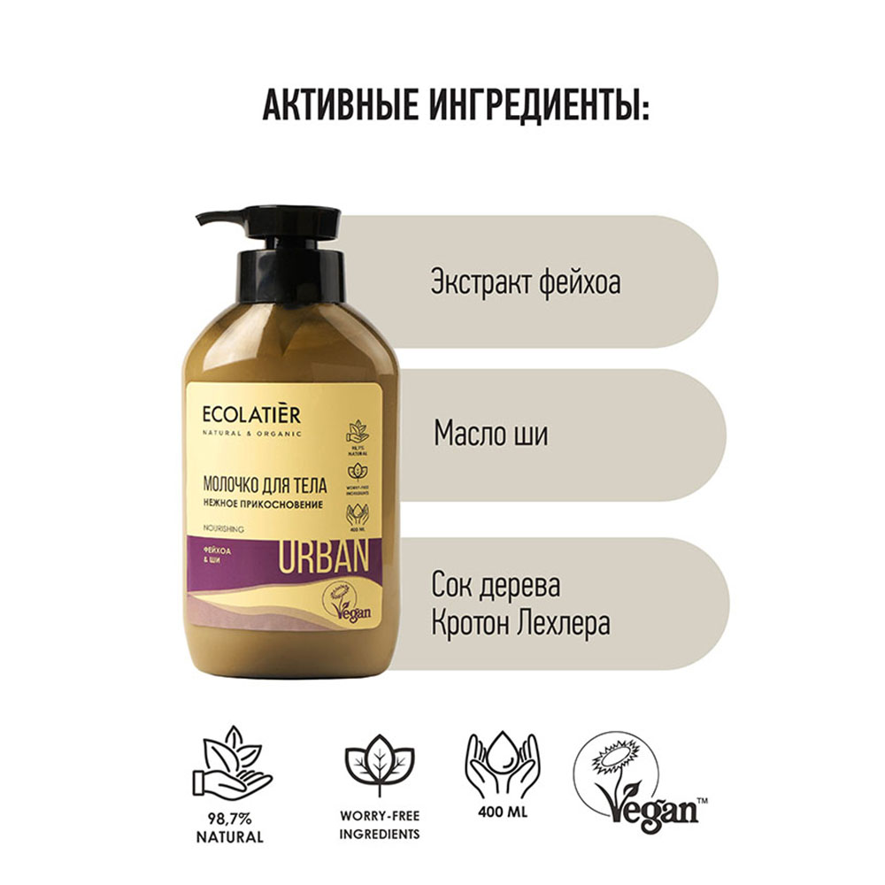 Молочко Ecolatier 400 мл - фото 4