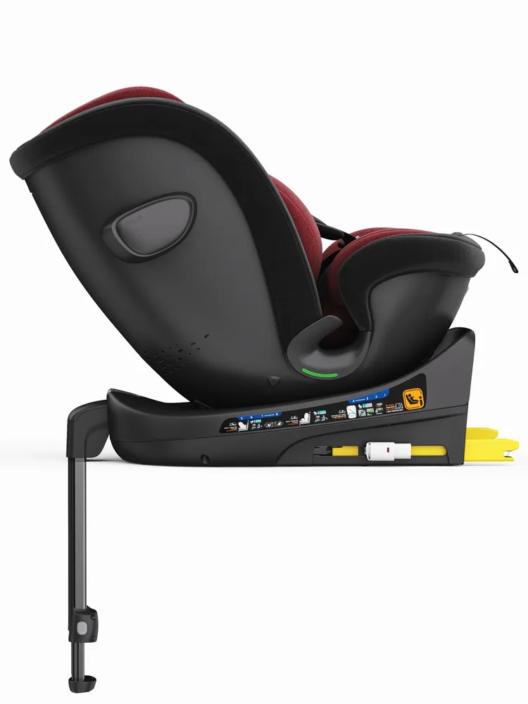 Автокресло KLEE Mark SL Isofix 0+/1/2/3 (0-36 кг) красный - фото 4