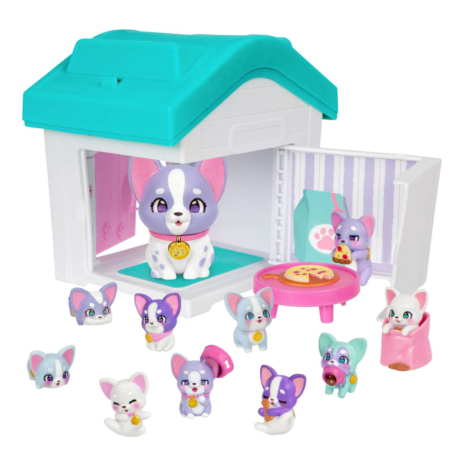 Игровой набор Moose cемья собачек в домике - фото 6