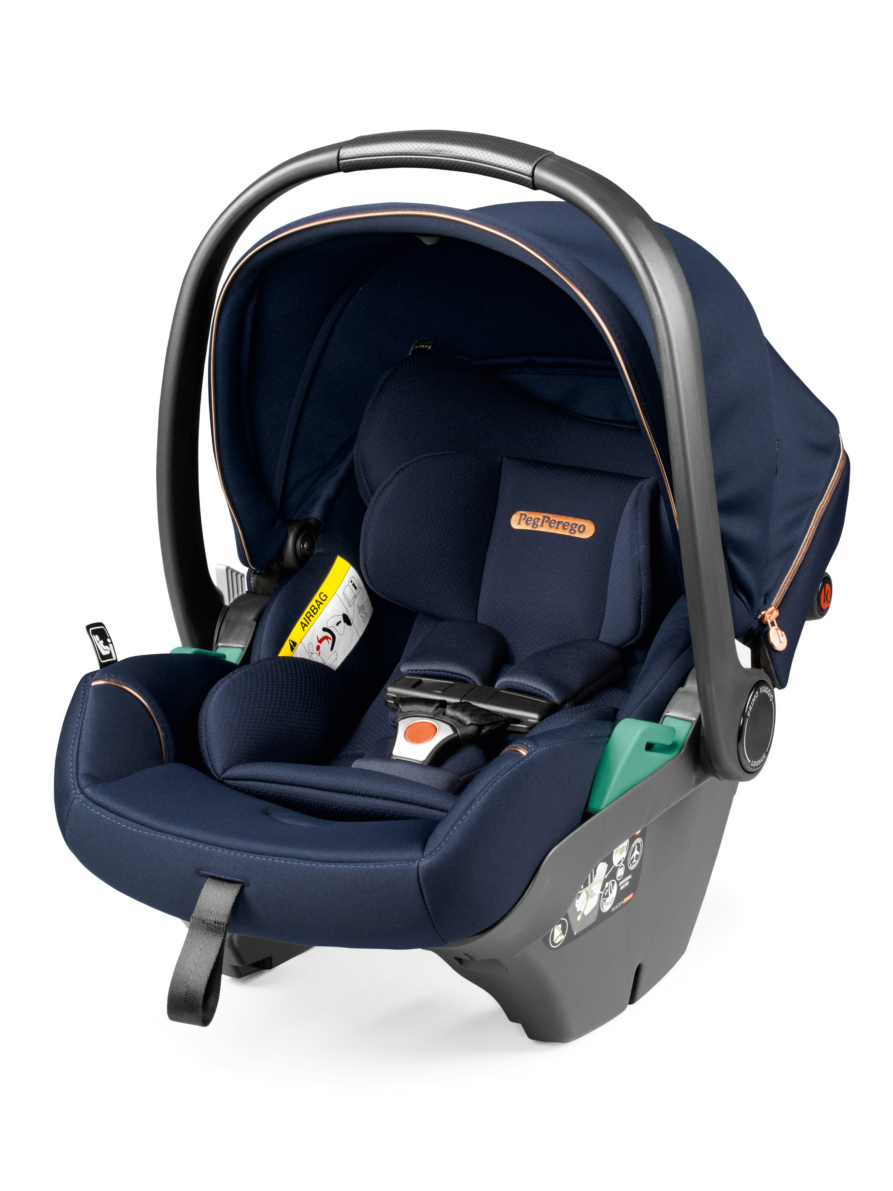 Автокресло Peg-Perego Lounge 0 (0 -13 кг) синий - фото 1