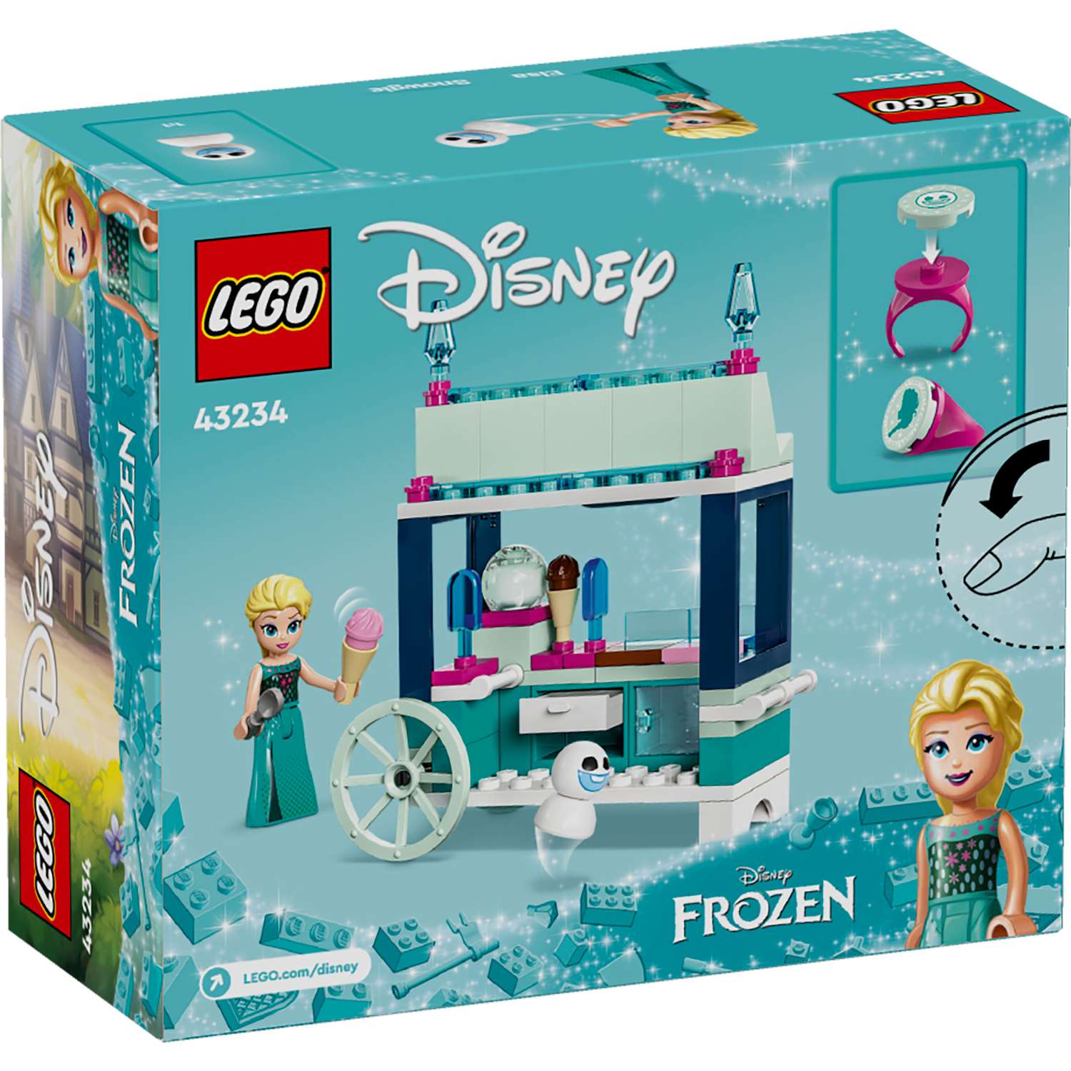 Конструктор LEGO Disney Замороженные лакомства Эльзы 82 дет. - фото 7