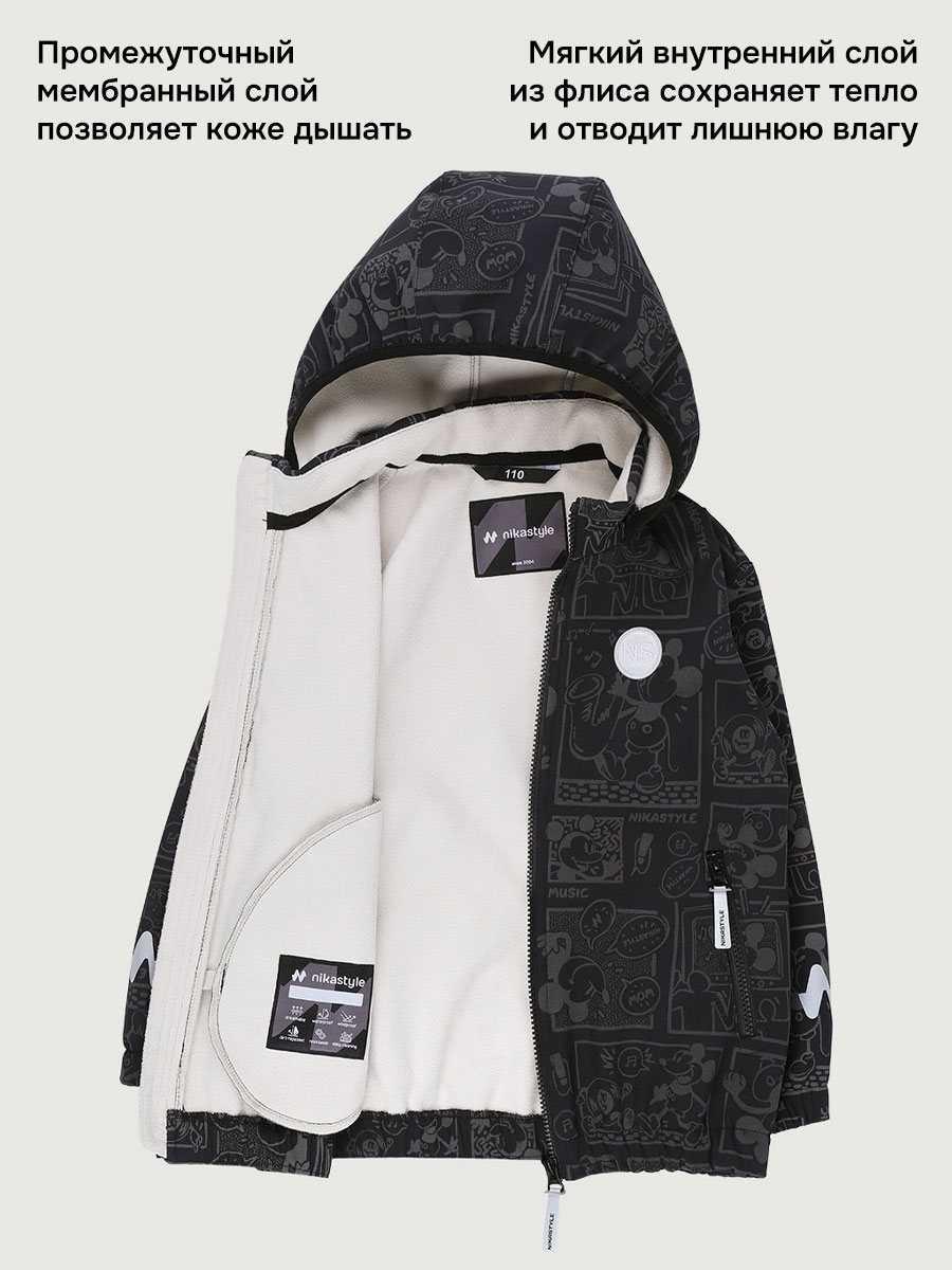 Ветровка NIKASTYLE 4л17126 черный - фото 4