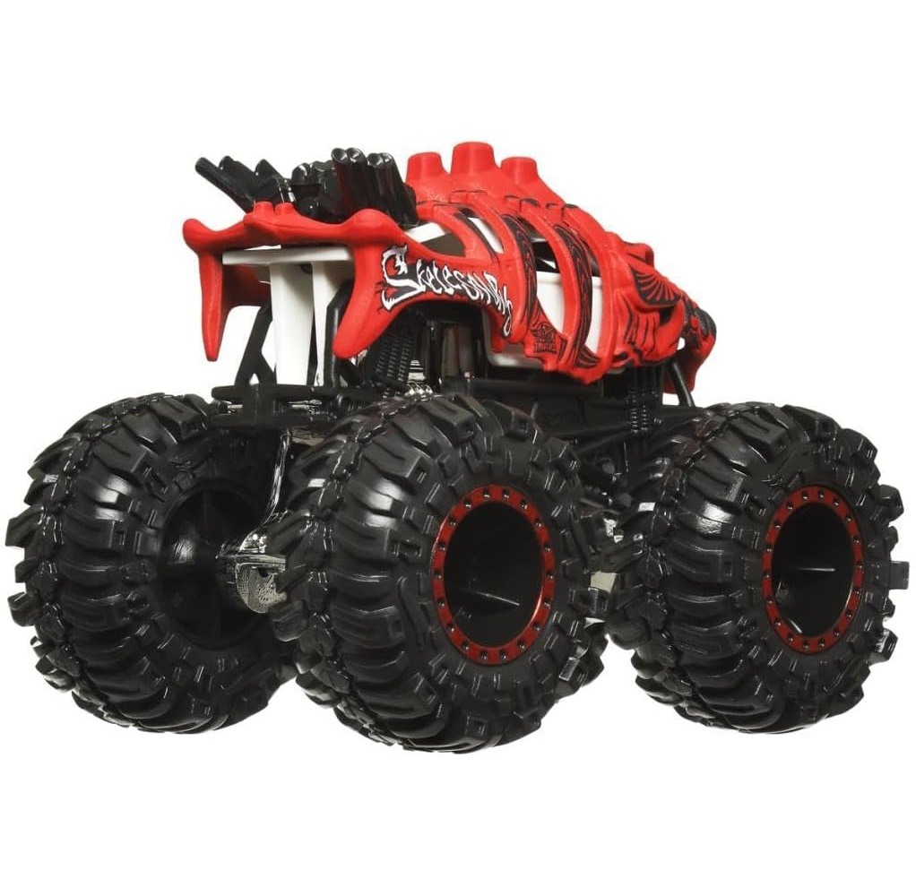 Игровой набор Hot Wheels Bone Shaker & Skelesaurus 1:64 FYJ64 - фото 4