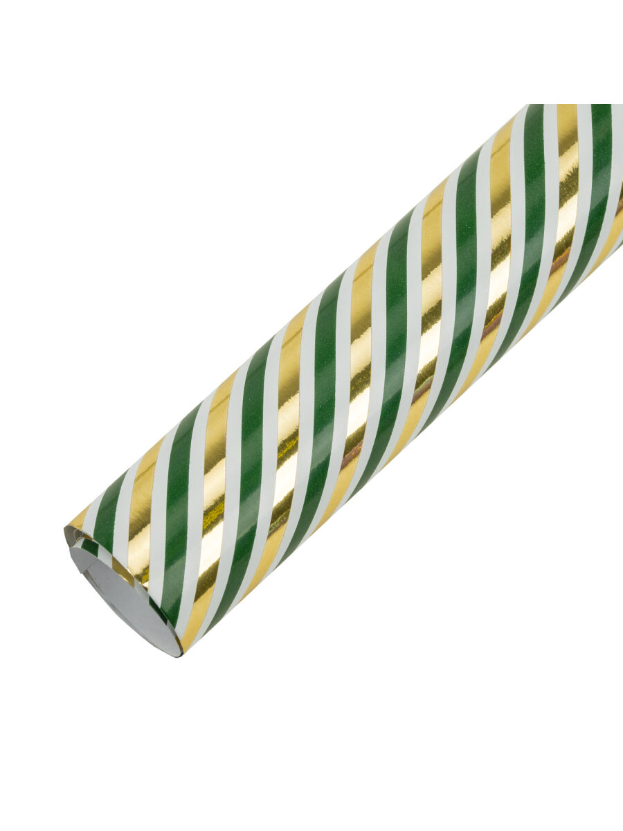 Упаковочная бумага Золотая сказка для новогодних подарков с эффектами 3 шт 70х100 см NY Pattern - фото 11