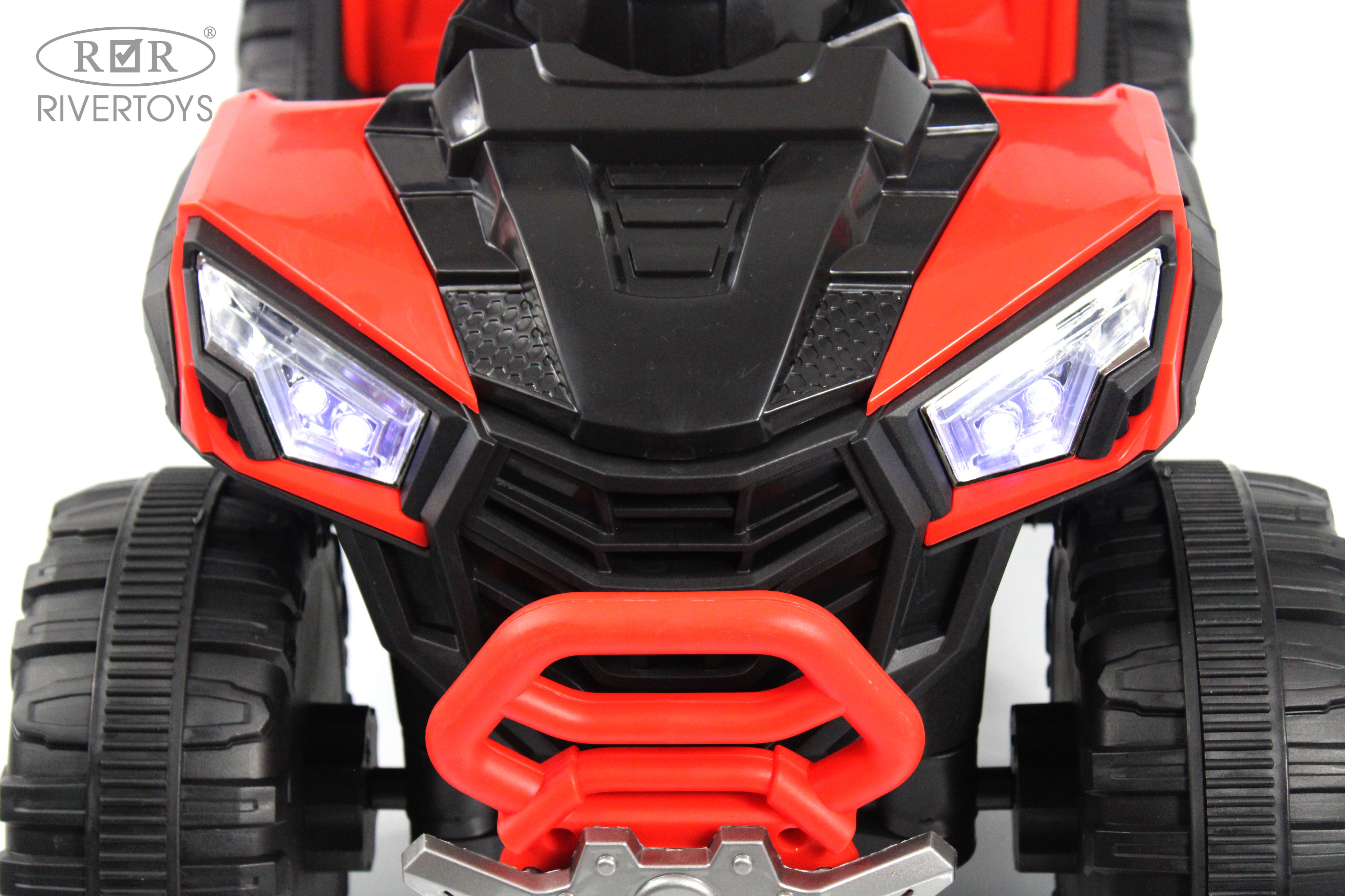 Электромобиль RIVERTOYS F003FF-NEW-RED - фото 7