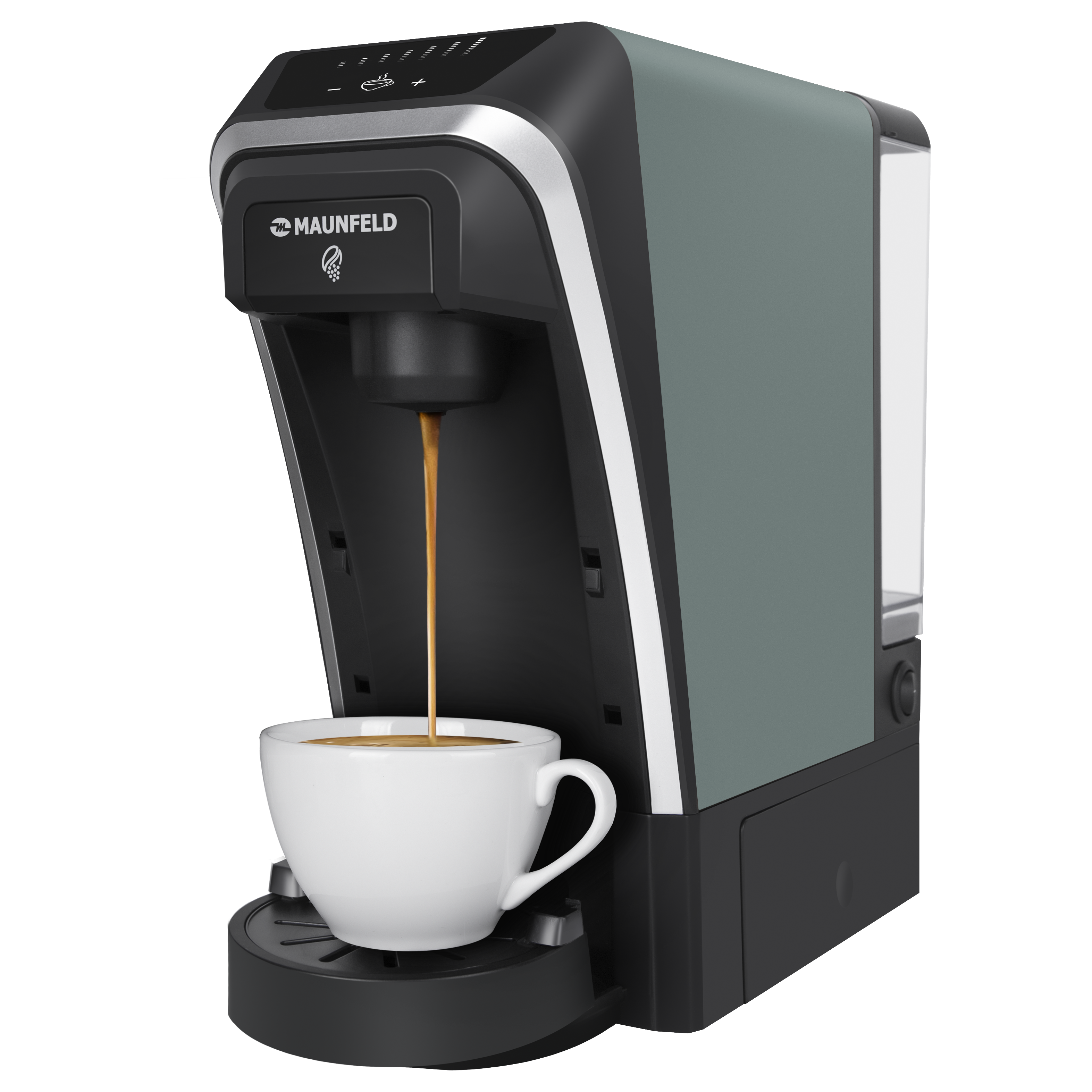 Кофеварка капсульного типа 2в1 MAUNFELD MCCM-CM823GN - фото 1