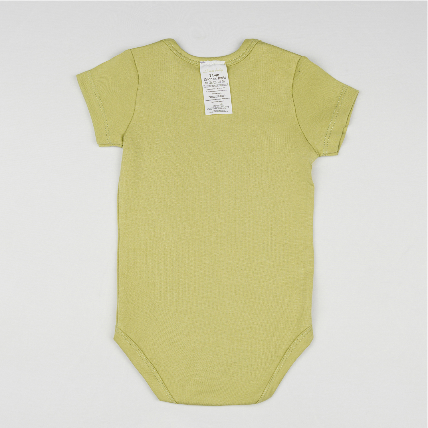 Боди Linas baby 2001-9_Зеленный - фото 6