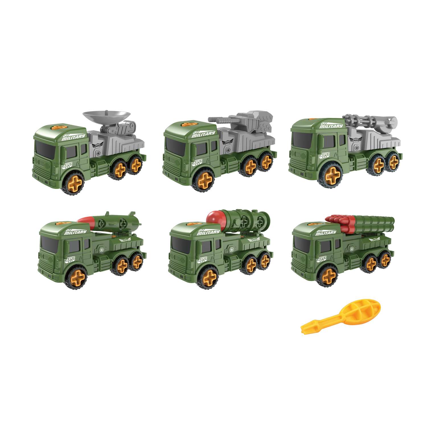 Конструктор Mobicaro Военная техника сборная игровая модель в ассортименте - фото 4