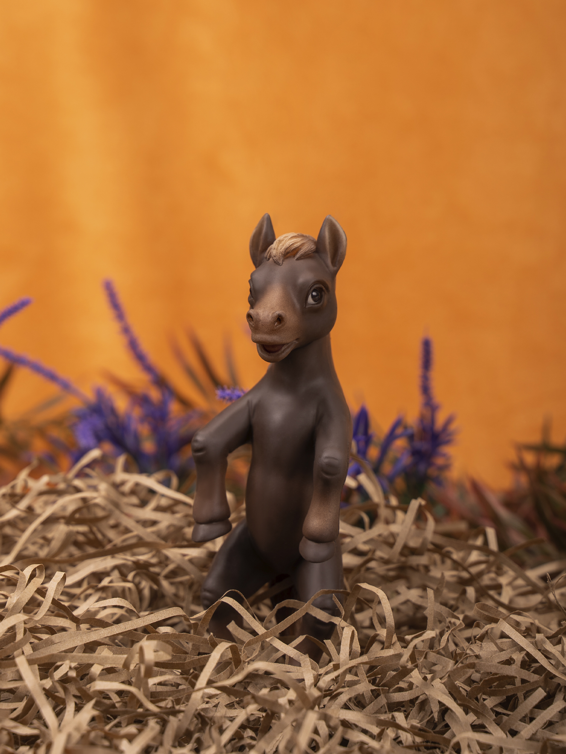 Кукла мини Magic Manufactory Magic History Лошадь коричн. высота 16 см 4631136002284 - фото 1